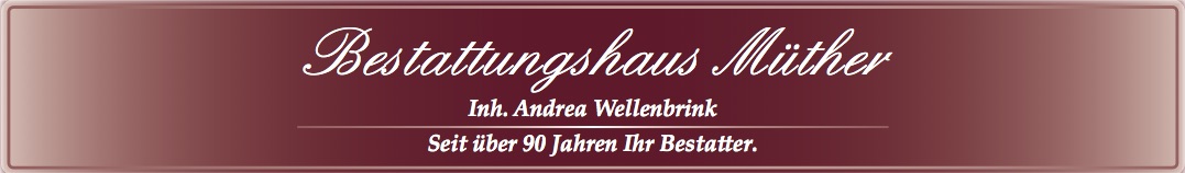 Müther-Bestattungen e.K. Gütersloh Logo