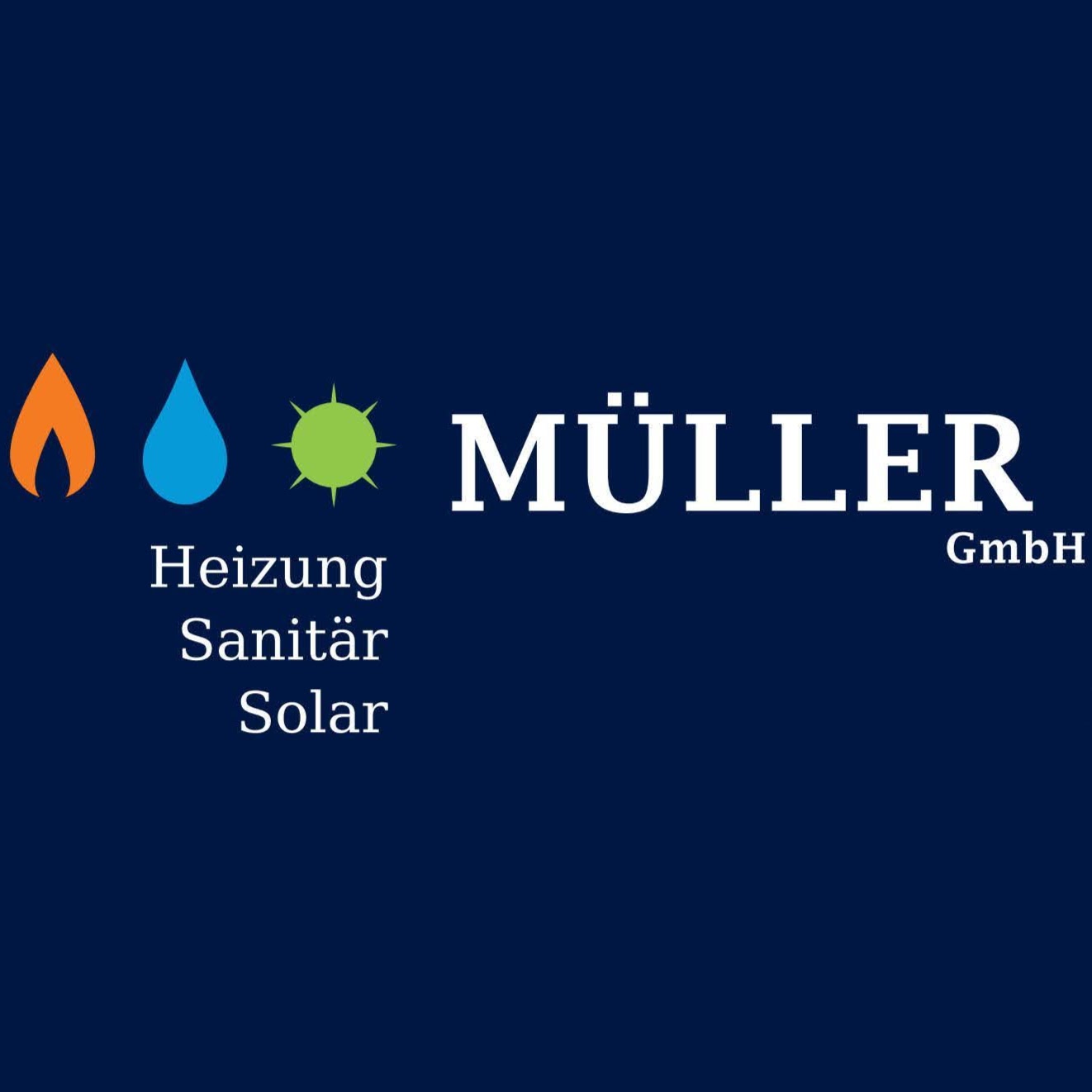 Müller GmbH Heizung Sanitär Solar Logo