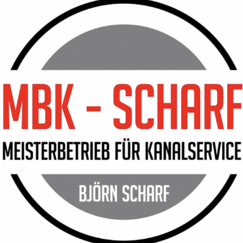 Rohrreinigung & Kanalreinigung MBK Scharf Logo