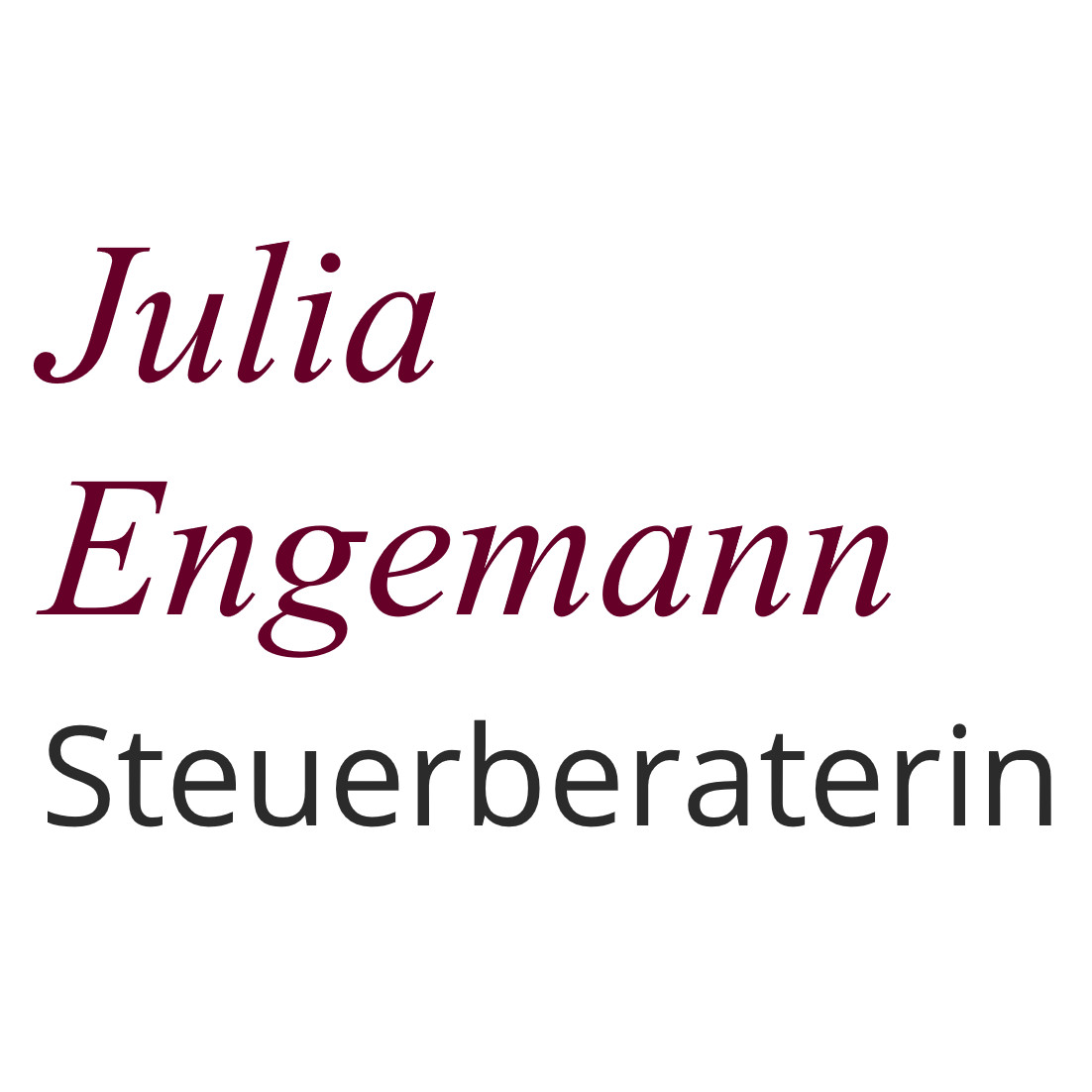 Steuerberatung Julia Engemann Logo