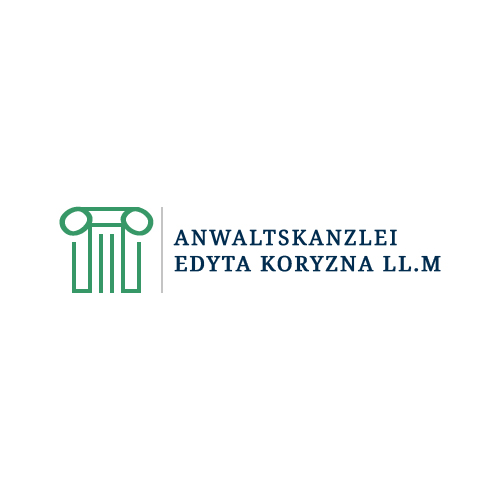 Rechtsanwältin Edyta Koryzna LL.M Frankfurt Polski Adwokat w Niemczech w sprawach karnych rodzinnych pracy [temp] logo